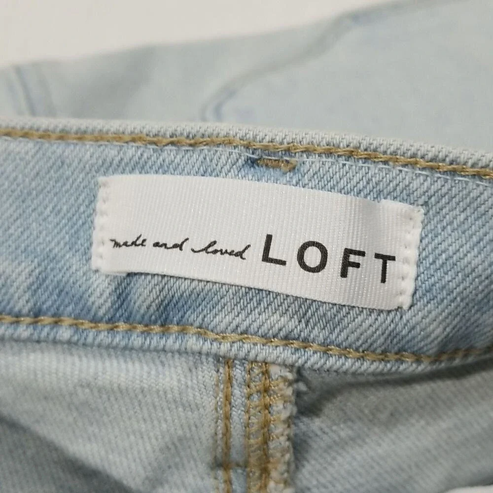 Loft high‎ waist skinny ankle size 28P